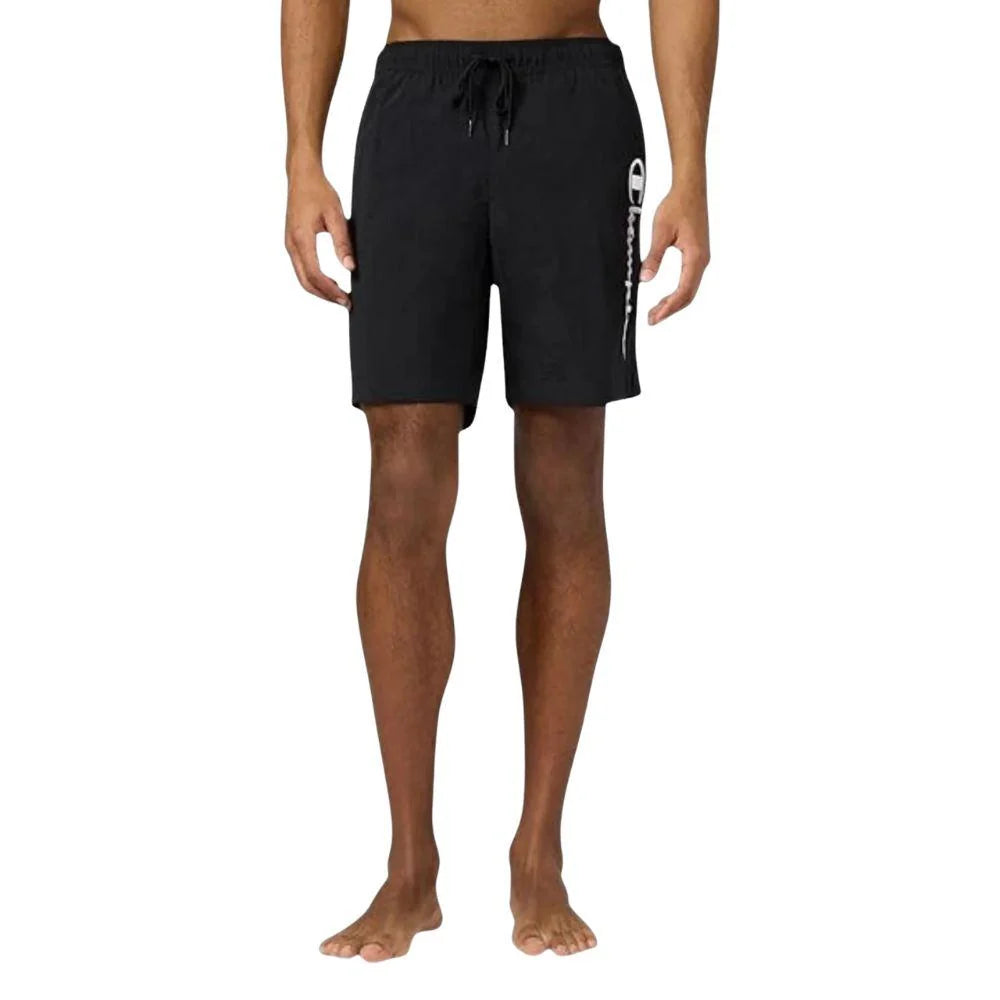 Champion Swimshort שורט בגד ים צמפיון צבע שחור