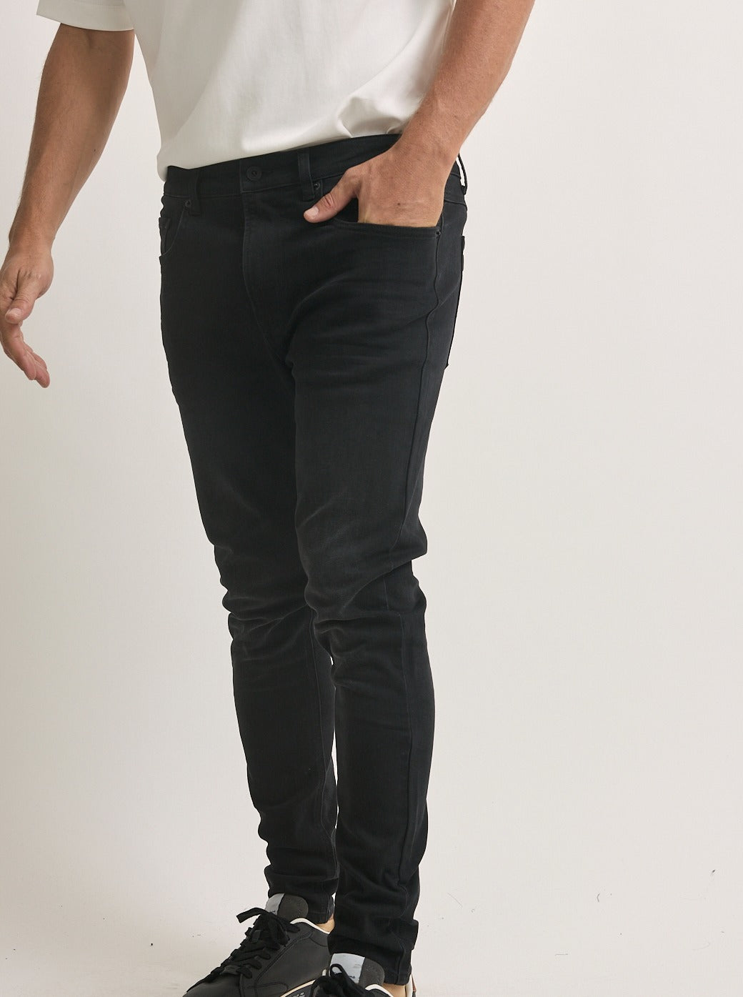 PepeJeans SKiNNY Jeans גינס סקיני פפה ג'ינס בצבע שחור