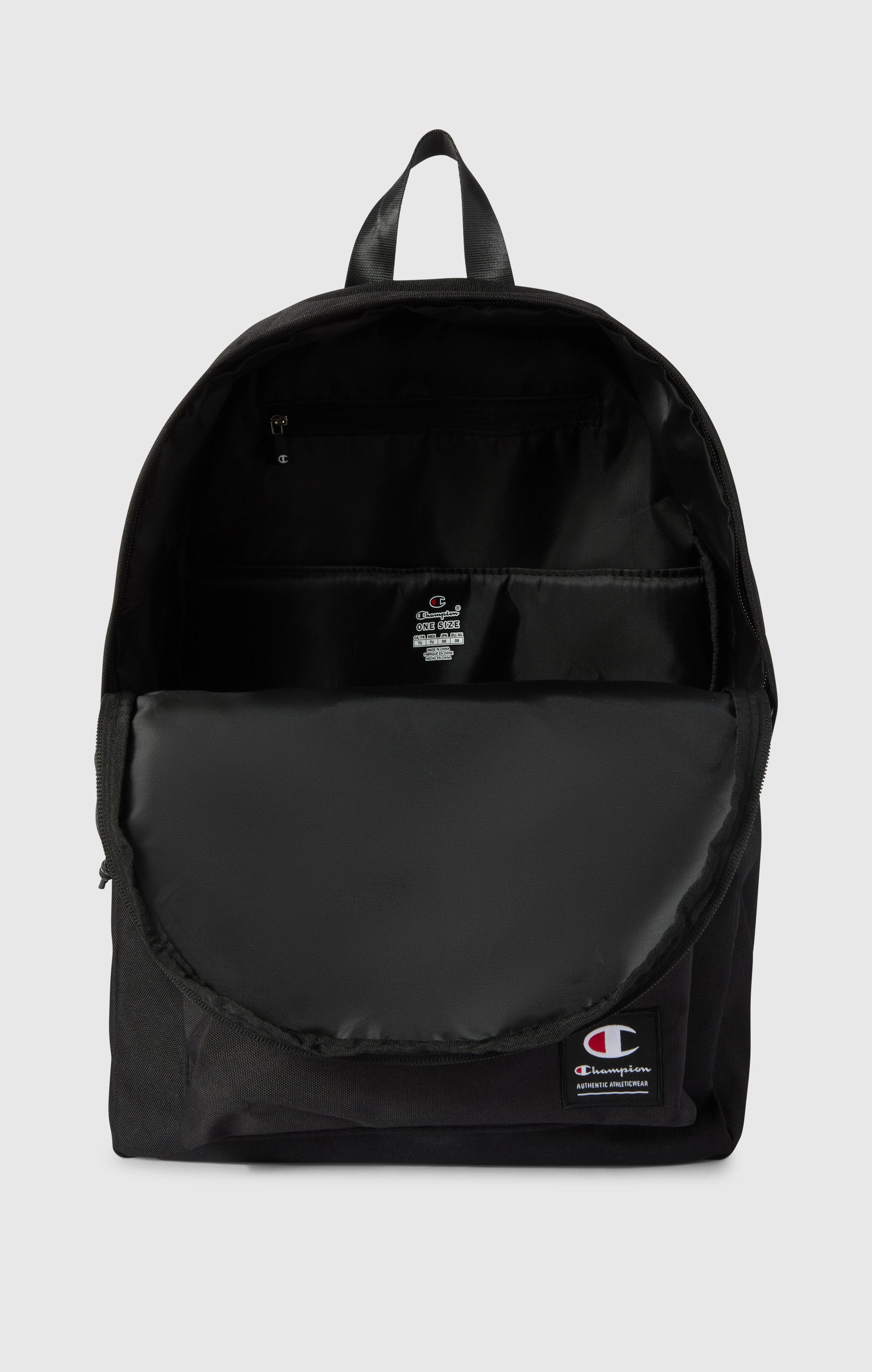 Champion Classic Backpack תיק גב צ'מפיון בצבע שחור