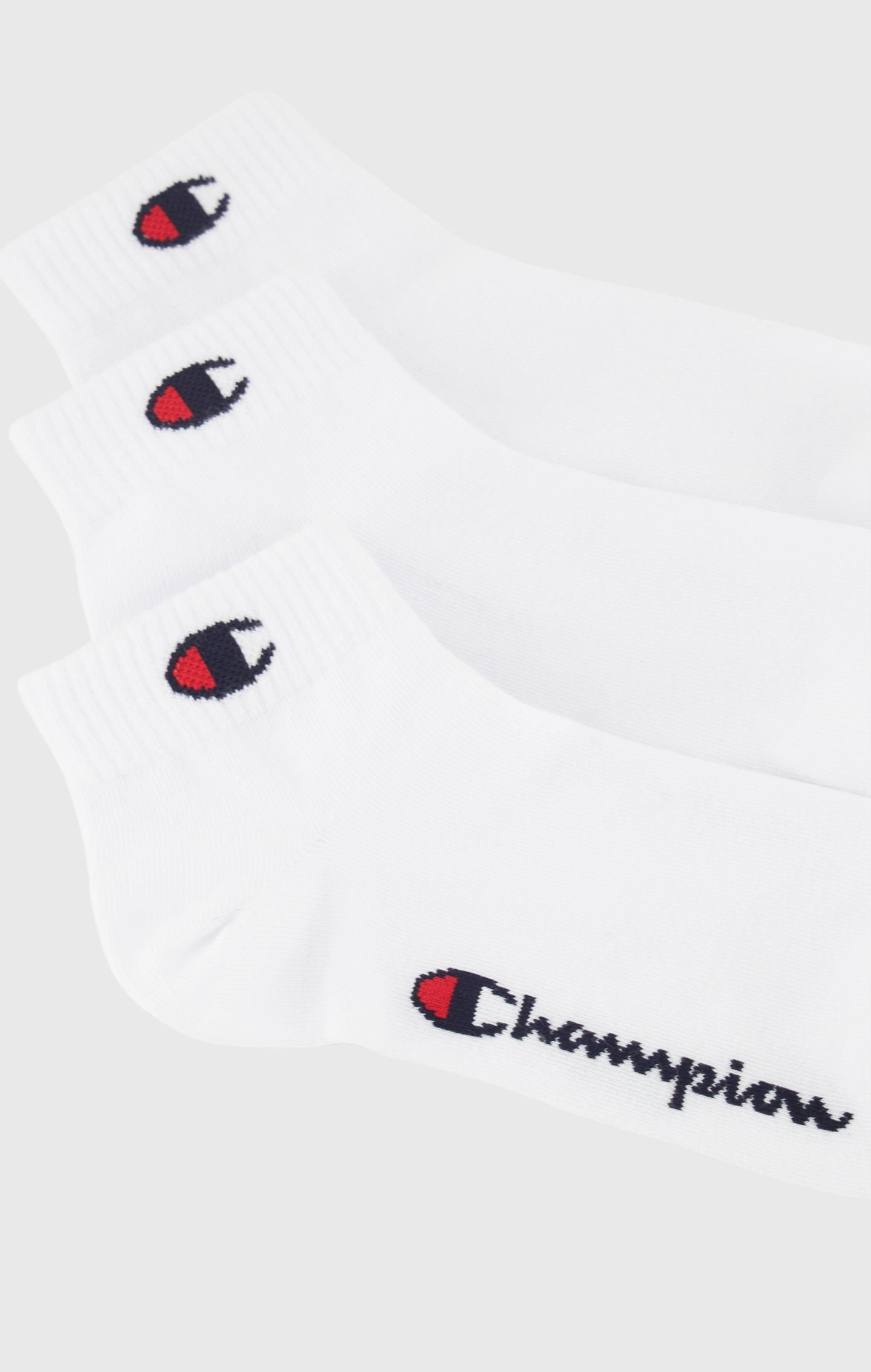 Champion - Pack 3 sock's for man מארז 3 זוגות גרבי צ'מפיון