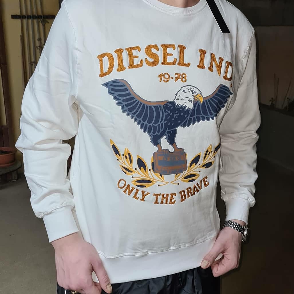 Diesel sweatshirt חולצת דיזל סווטשרט לגבר - www.bbrands.co.il Diesel sweatshirt חולצת דיזל סווטשרט לגבר