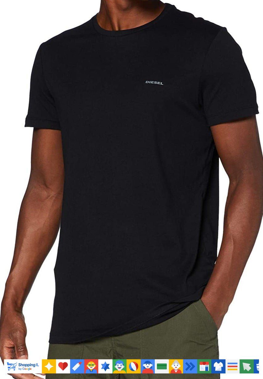 Diesel Tshirt Basic חולצת דיזל טישרט בייסיק - www.bbrands.co.il Diesel Tshirt Basic חולצת דיזל טישרט בייסיק