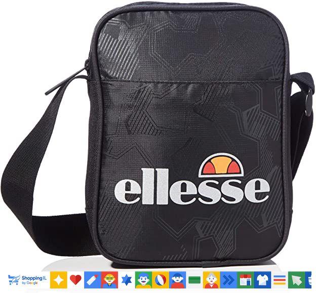 Ellesse Raza Small Item Bag in Black אלס תיק צד - www.bbrands.co.il Ellesse Raza Small Item Bag in Black אלס תיק צד