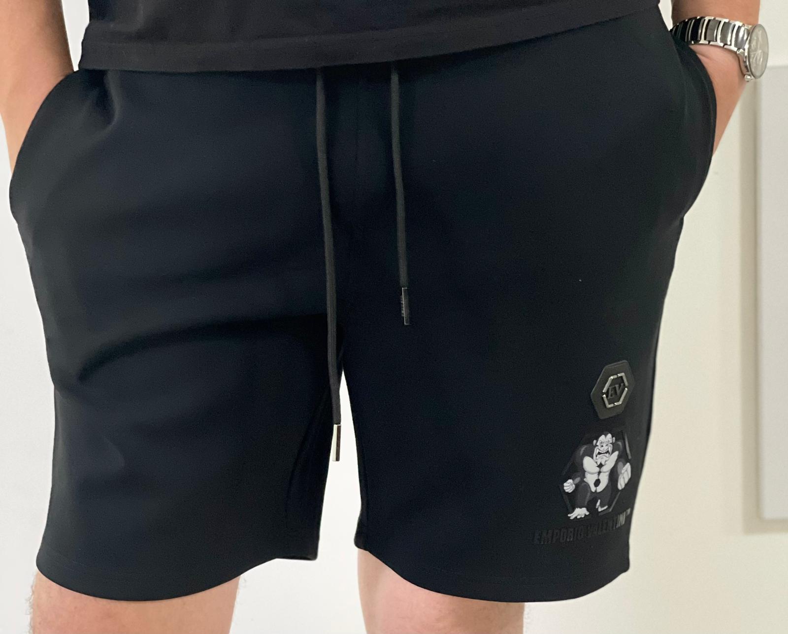 Emporio Valentini for men אימפוריו ולנטיני מכנס לוגו קוף - www.bbrands.co.il Emporio Valentini for men אימפוריו ולנטיני מכנס לוגו קוף