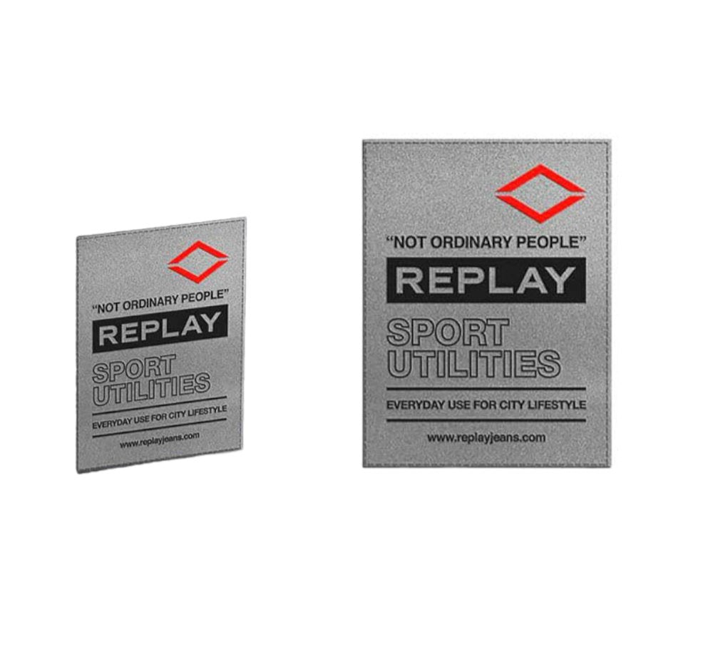 Replay Bag for man תיק צד לגבר מבית המותג ריפליי 2 כיסים - www.bbrands.co.il Replay Bag for man תיק צד לגבר מבית המותג ריפליי 2 כיסים