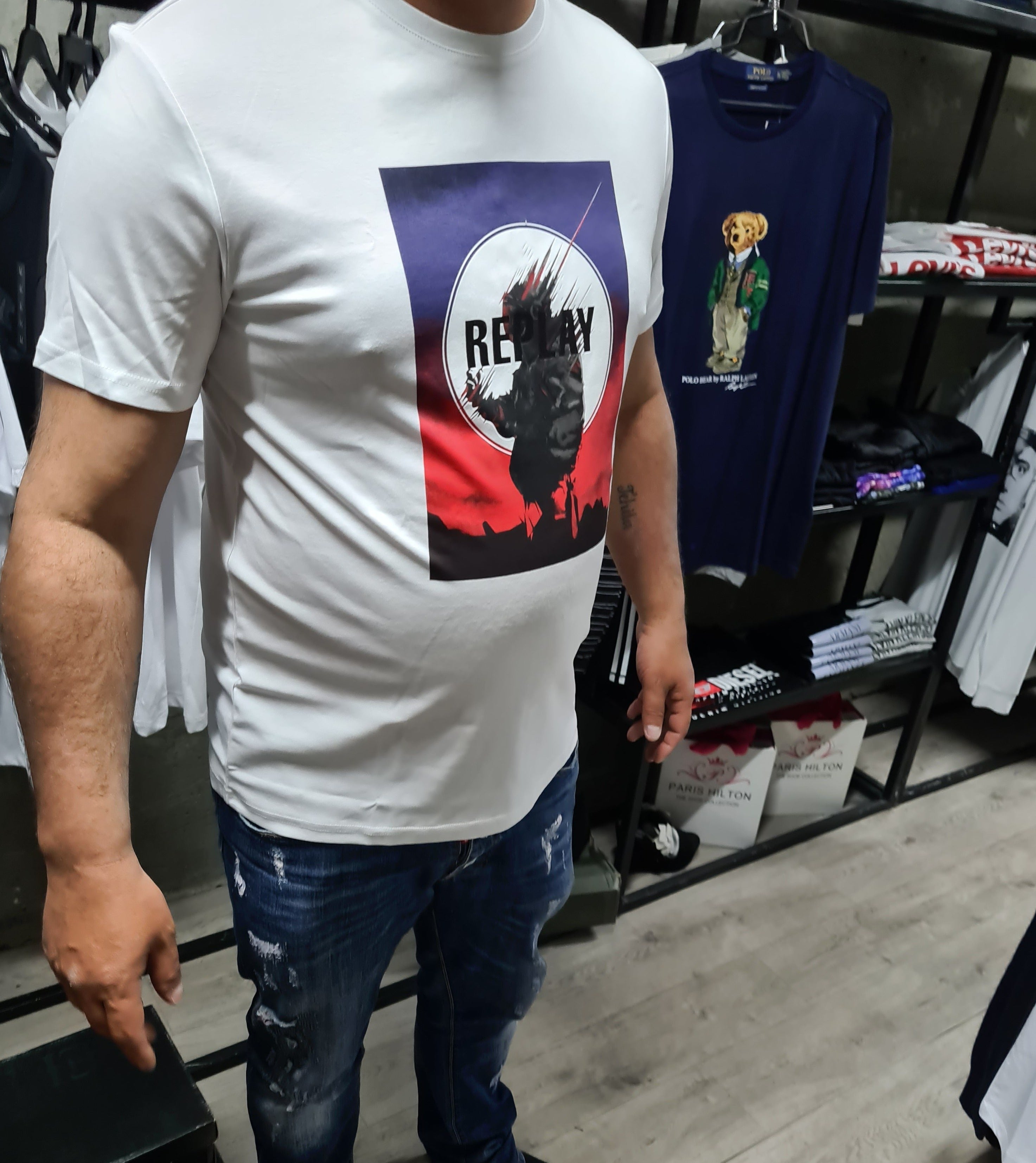 Replay tshirt Collection ריפליי חולצת קיץ - www.bbrands.co.il Replay tshirt Collection ריפליי חולצת קיץ