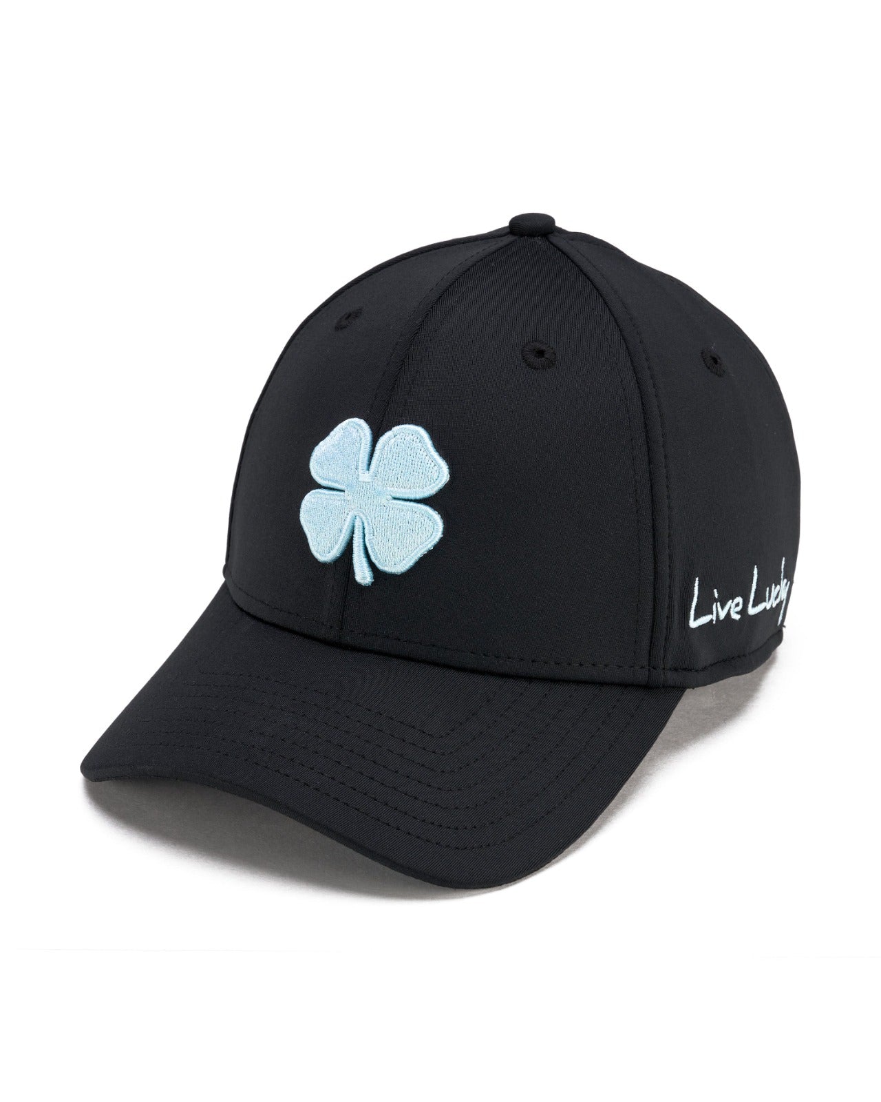 Black • Clover Cap for man כובע בלאק קלובר שחור טורקיז