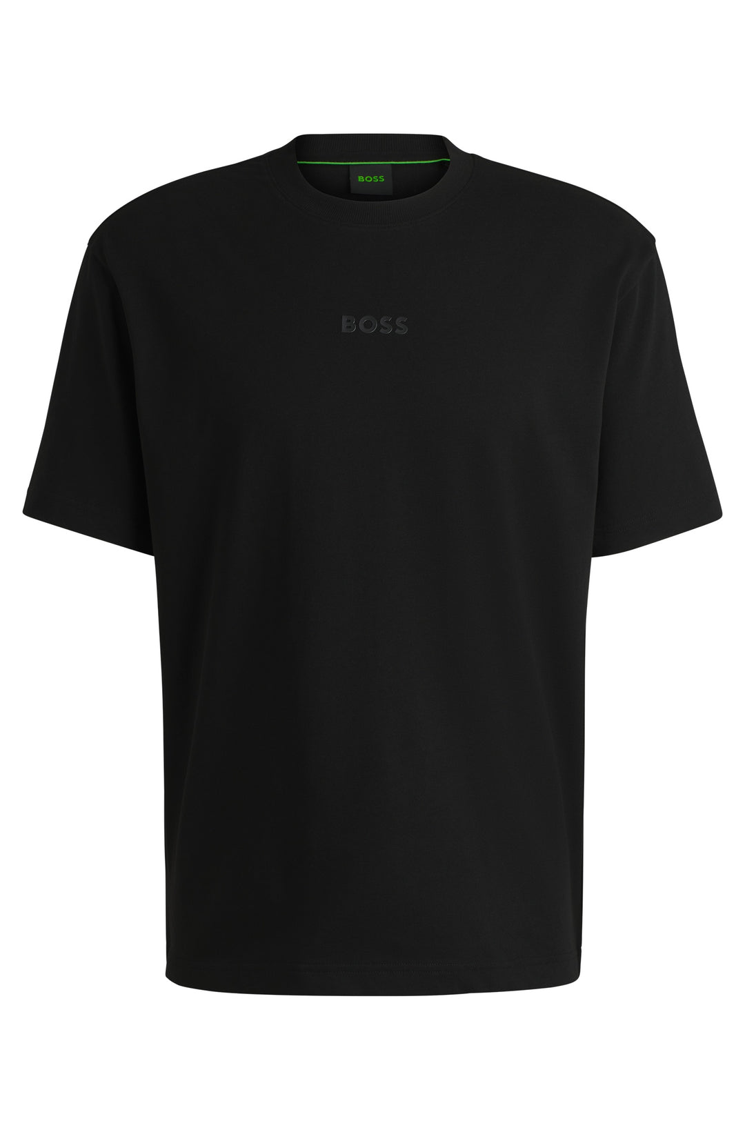 Hugo tshirt for man טישרט של בוס אוברסייז לגבר בצבע שחור