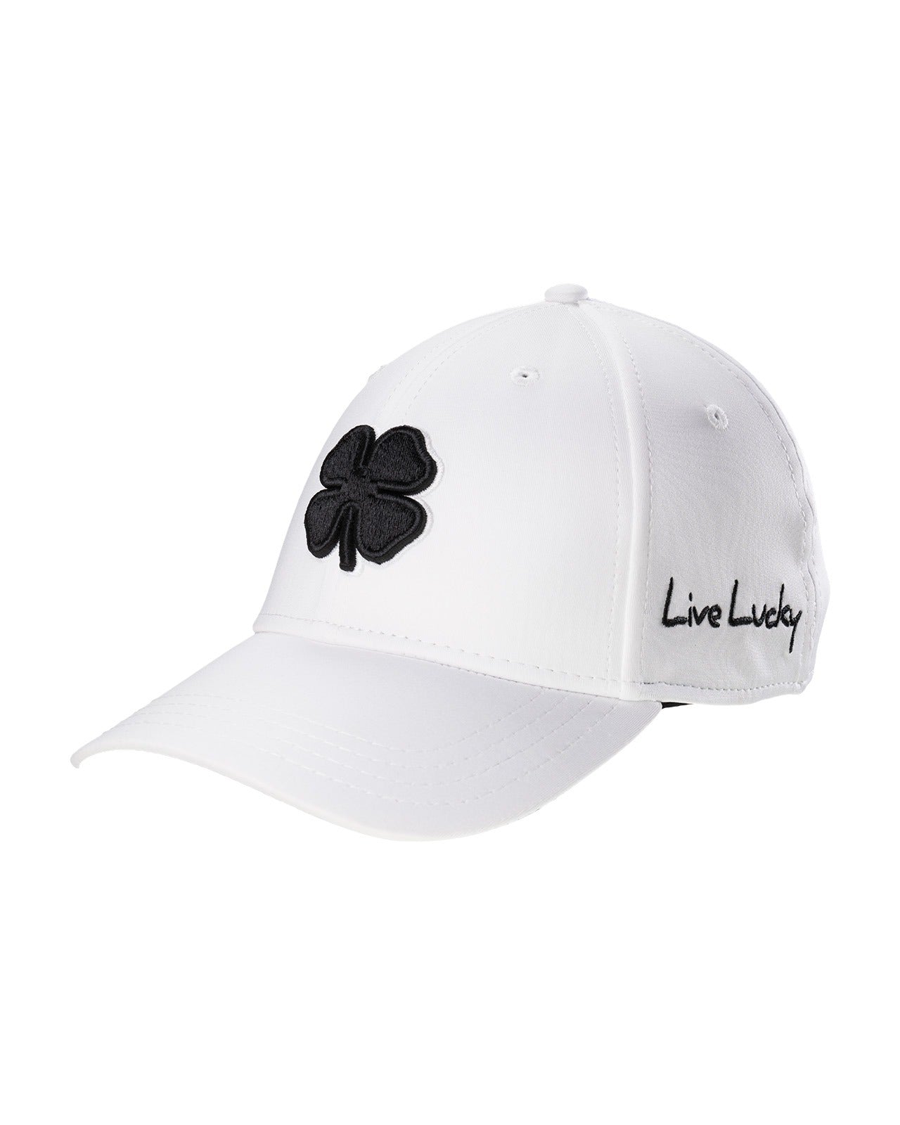 Black • Clover Cap כובע בלאק קלובר בצבע לבן