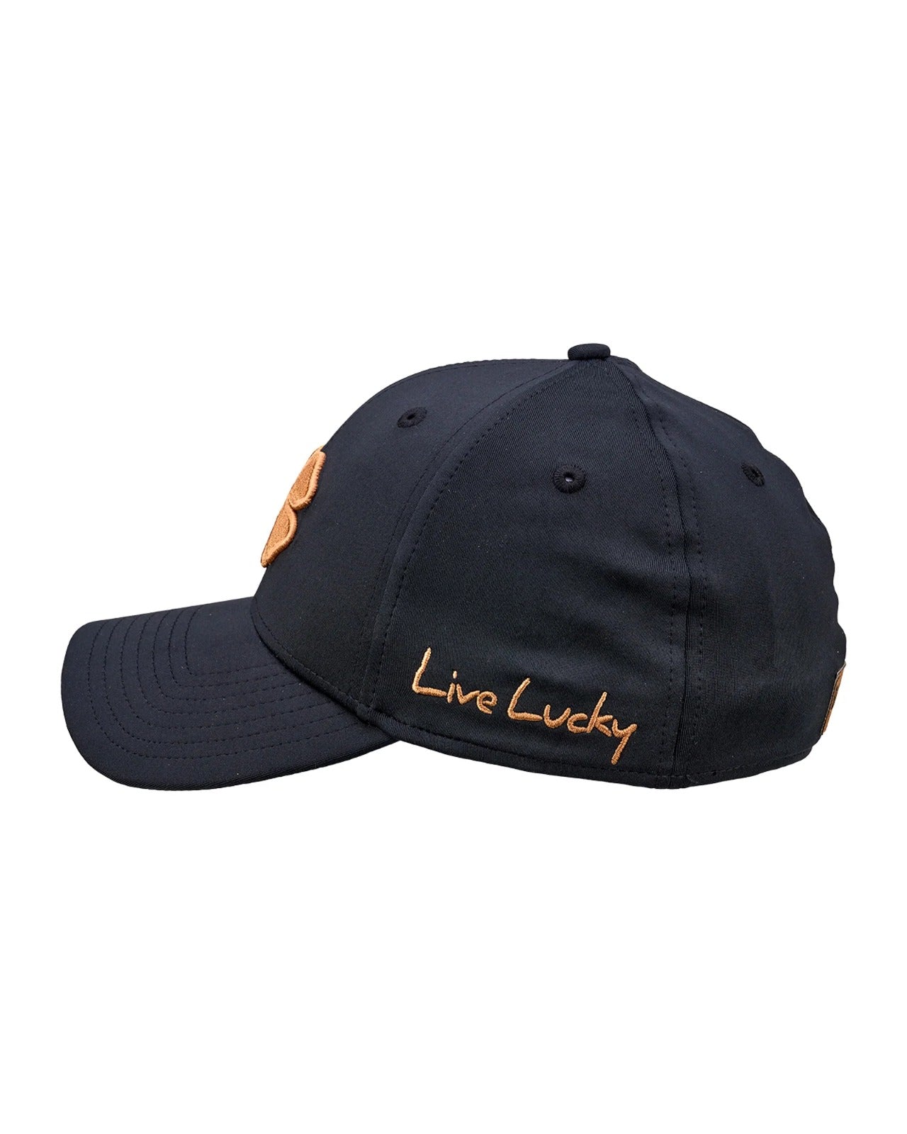 Black • Clover Cap כובע בלאק קלובר שחור זהב