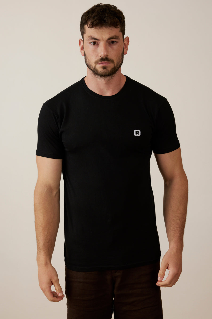 Replay tshirt חולצה טישרט בייסיק ריפליי בצבע שחור