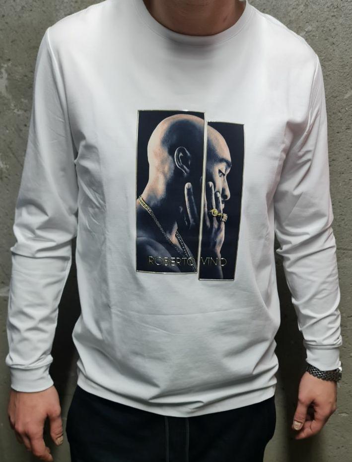 Roberto VinoMilano Tshirt רוברטו וינו שרוול ארוך - www.bbrands.co.il Roberto VinoMilano Tshirt רוברטו וינו שרוול ארוך