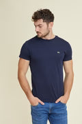 Lacoste tshirt לקוסט חולצת טישרט בצבע נייבי