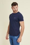 Lacoste tshirt לקוסט חולצת טישרט בצבע נייבי