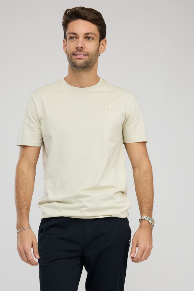 Champion Tshirt חולצת טישרט צמפיון בצבע בז'