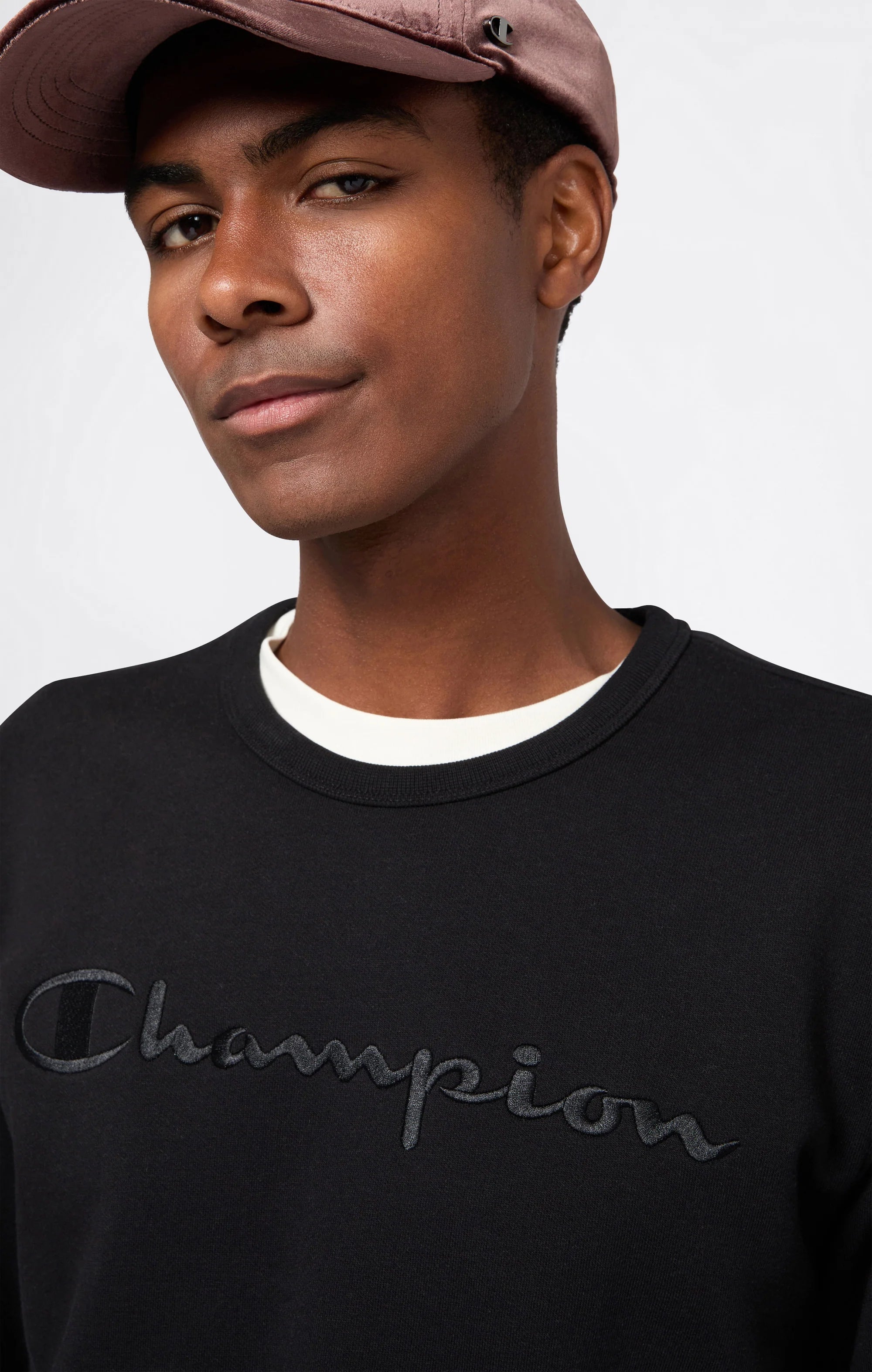 Champion footer פוטר צ'מפיון בצבע שחור