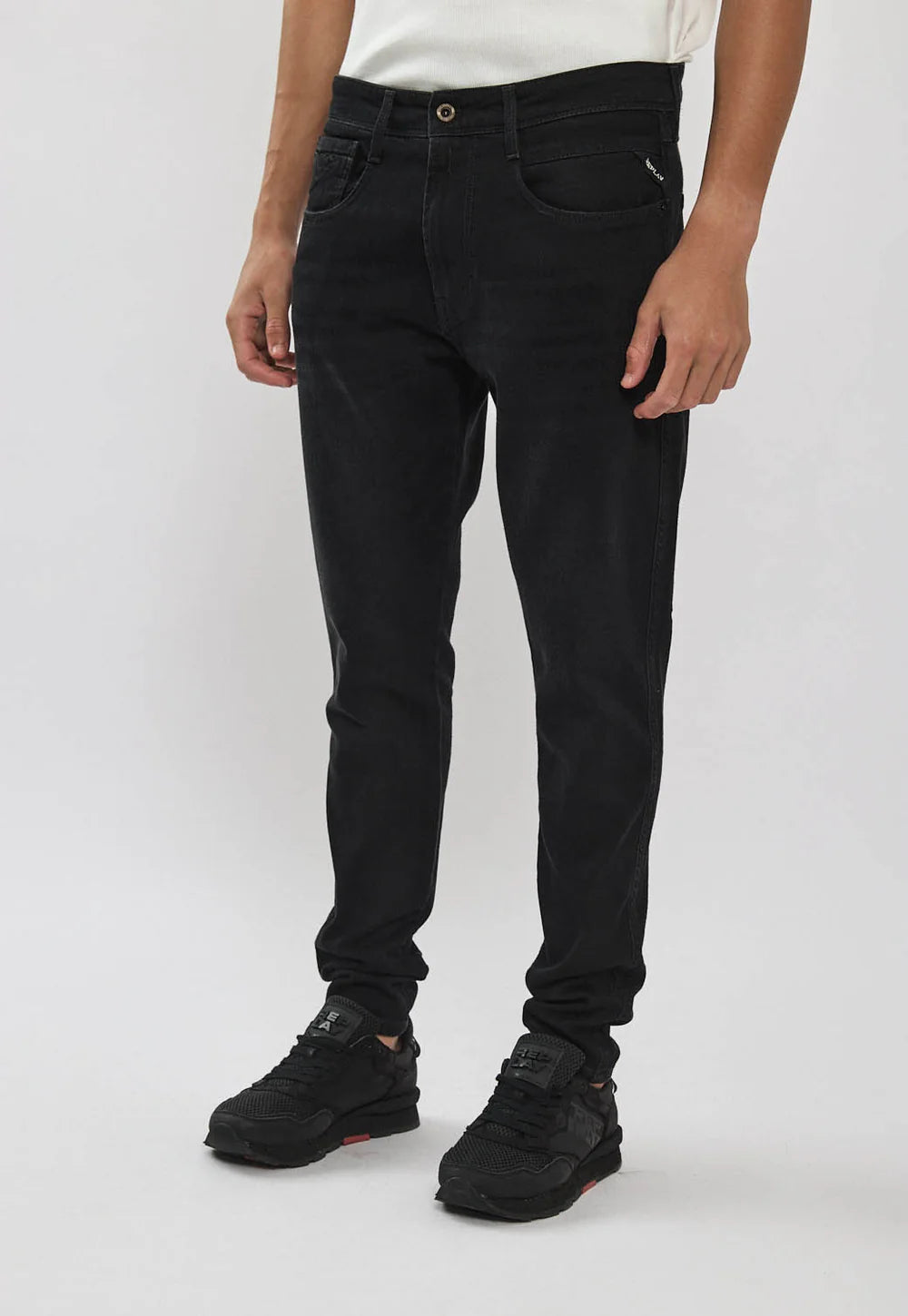 Replay BRONNY Jeans ריפלי גינס בצבע שחור