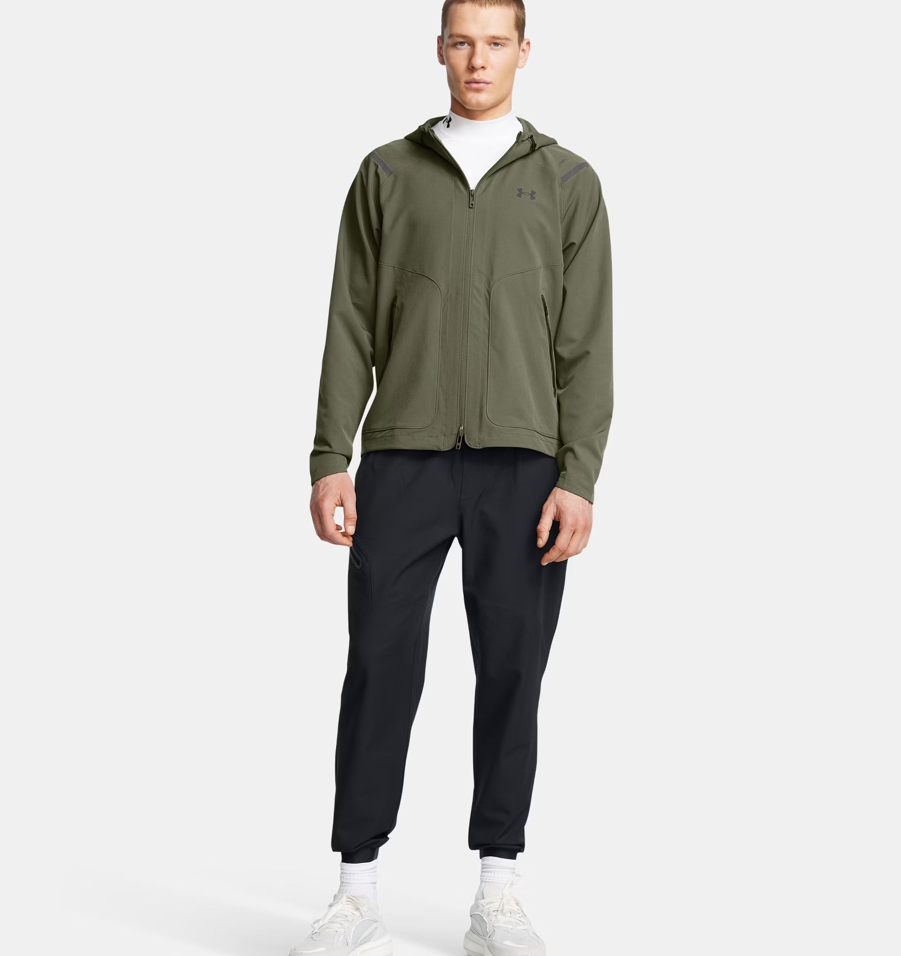 Under Armour Unstoppable Wovven jogger אנדר ארמור מכנס בצבע שחור