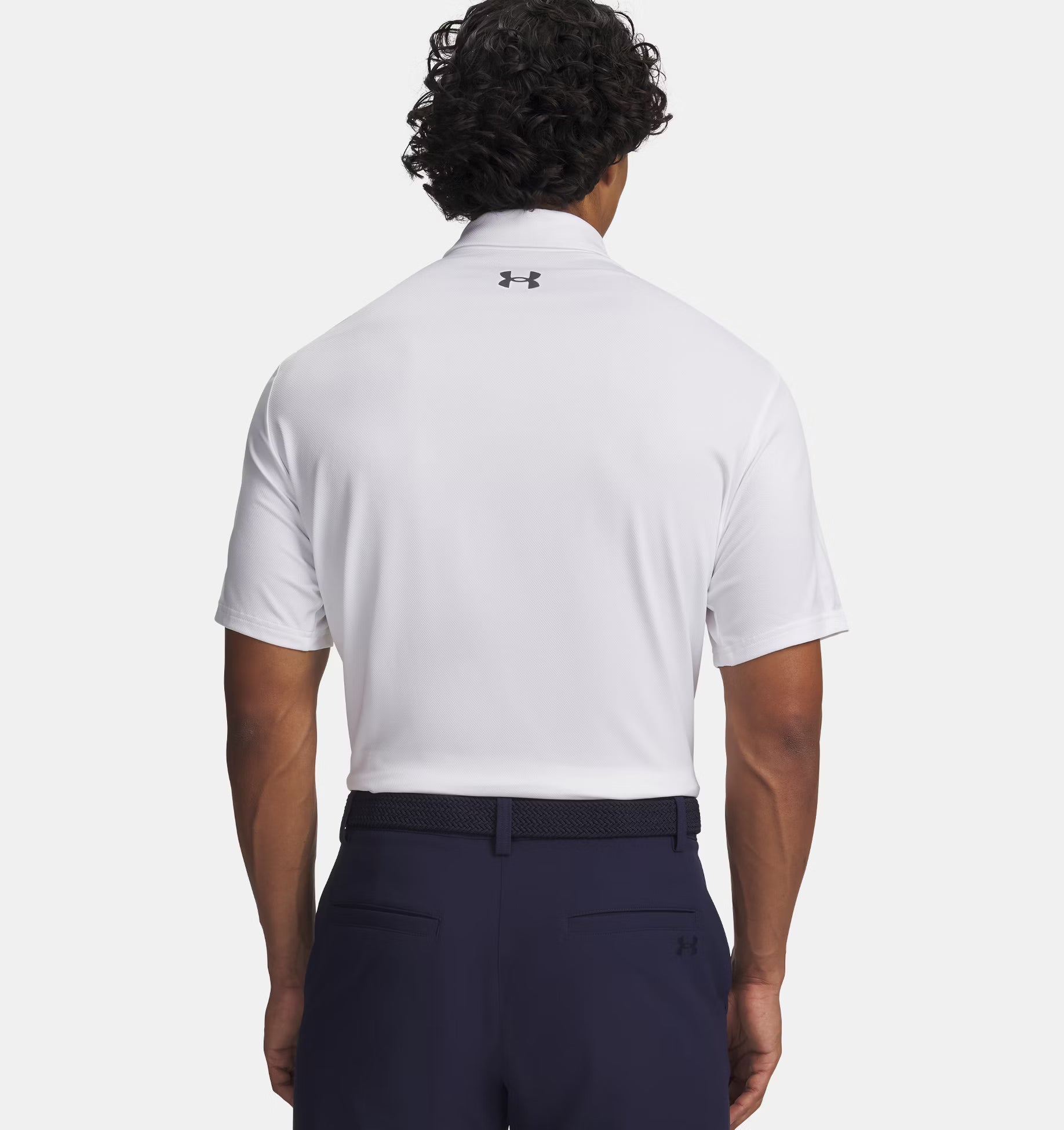 Under Armour tshirt for man אנדר ארמור חולצת פולו בצבע לבן