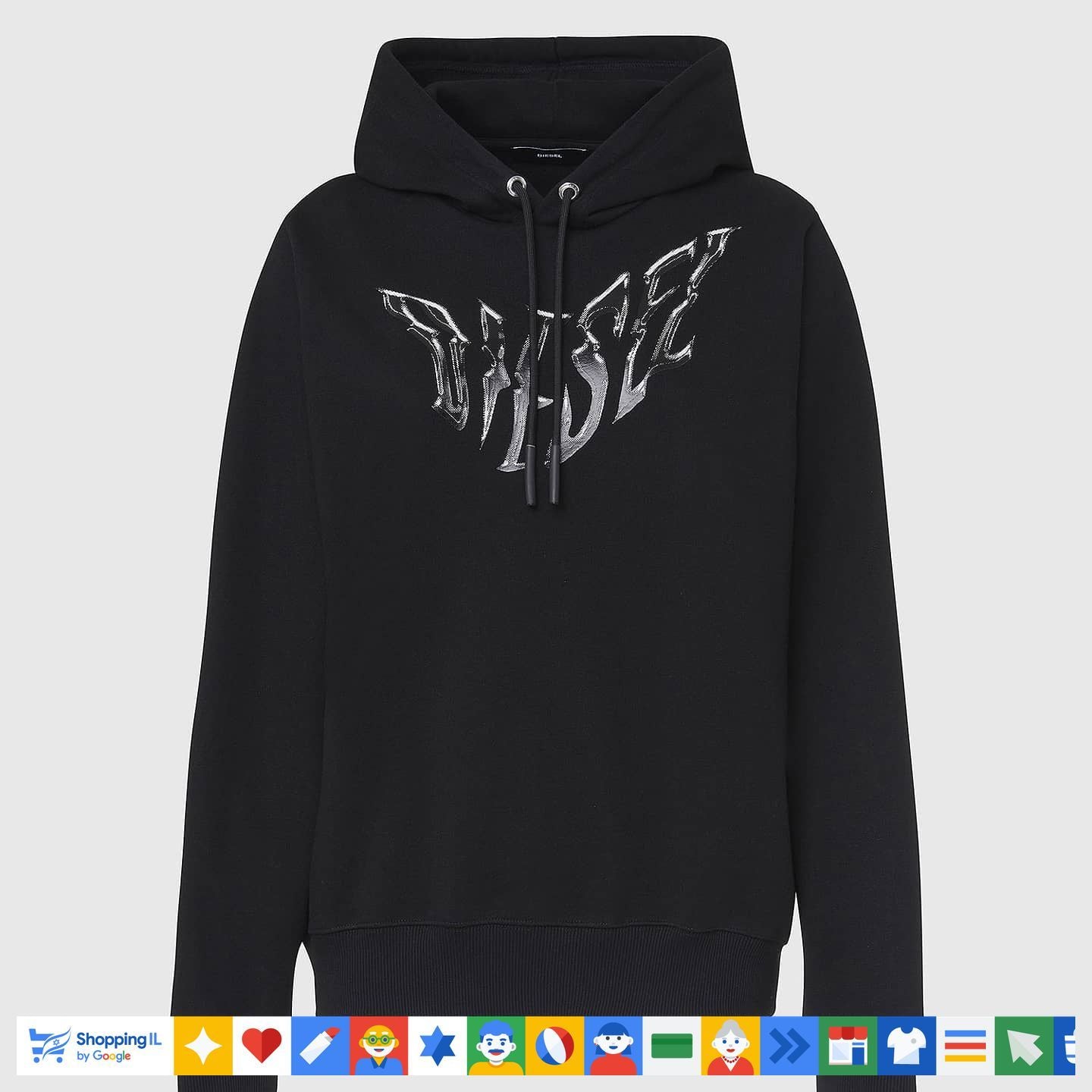 קפוצ'ון פוטר Diesel F-AND Hood K21 לנשים מהדורה מוגבלת | אופנת דיזל | חנות מותגים B Brands