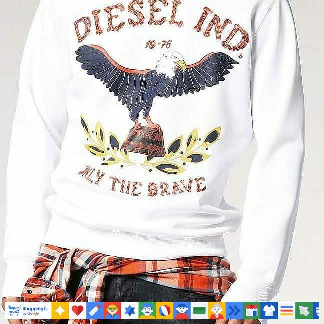 Diesel sweatshirt חולצת דיזל סווטשרט לגבר - www.bbrands.co.il Diesel sweatshirt חולצת דיזל סווטשרט לגבר