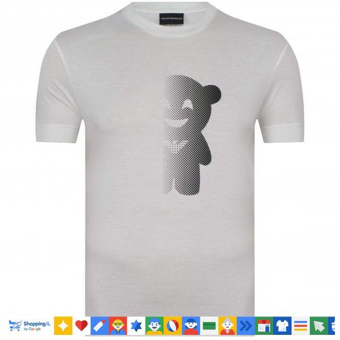 Emporio Armani Tshirt אמפוריו ארמני חולצה מיוחדת טישרט דובי - www.bbrands.co.il Emporio Armani Tshirt אמפוריו ארמני חולצה מיוחדת טישרט דובי