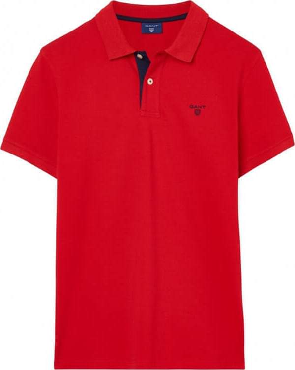 Gant Polo shirt גאנט חולצת צווארון בצבע אדום - www.bbrands.co.il Gant Polo shirt גאנט חולצת צווארון בצבע אדום