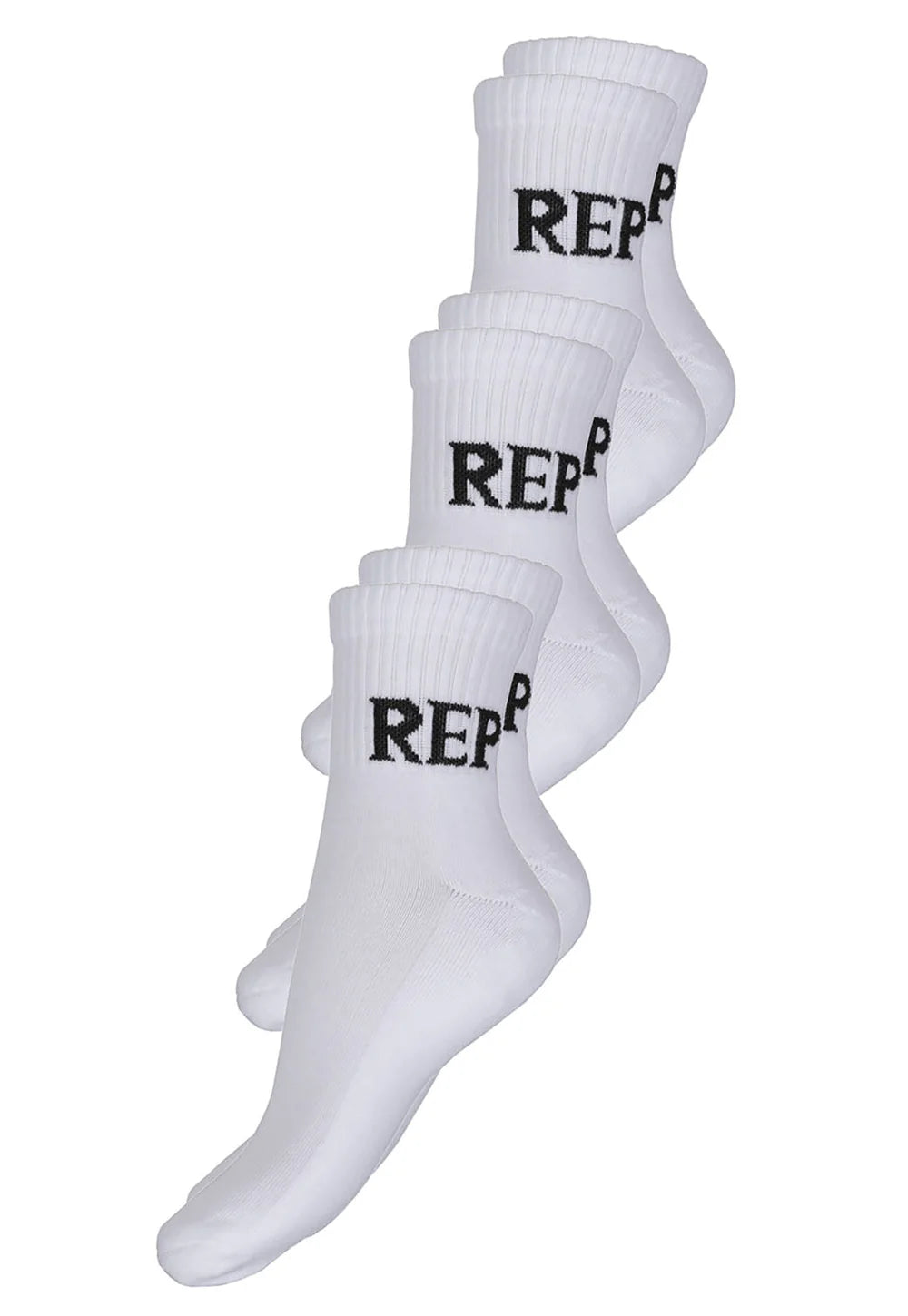 Pack 3 sock's for man מארז 3 זוגות גרביים בצבע לבן של ריפלי