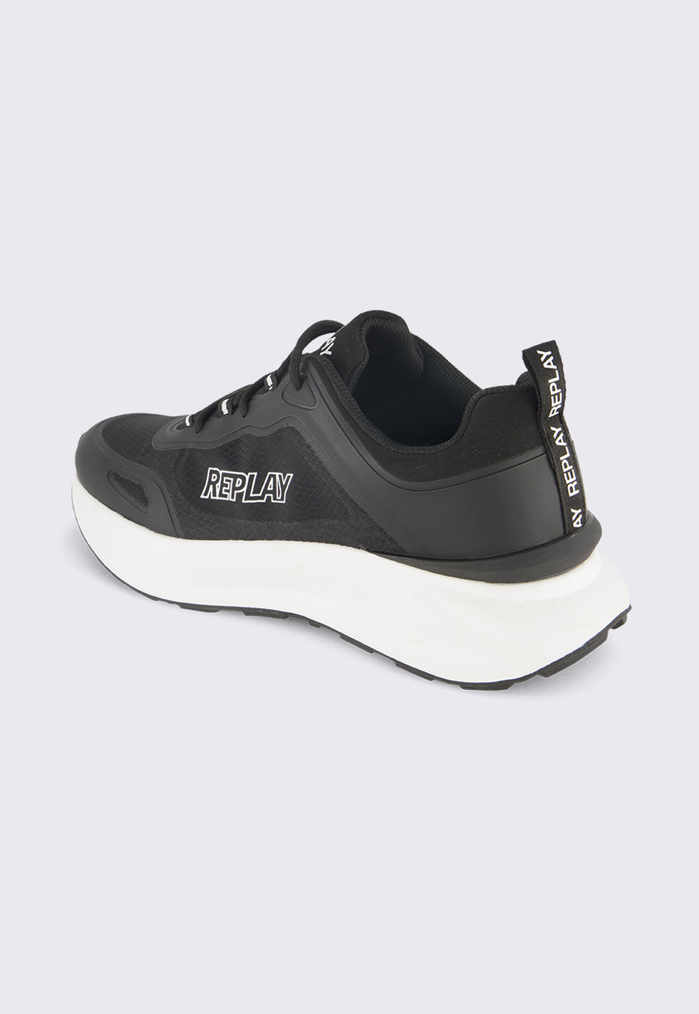 Replay sneakers ריפליי נעלי סניקרס בצבע שחור לבן