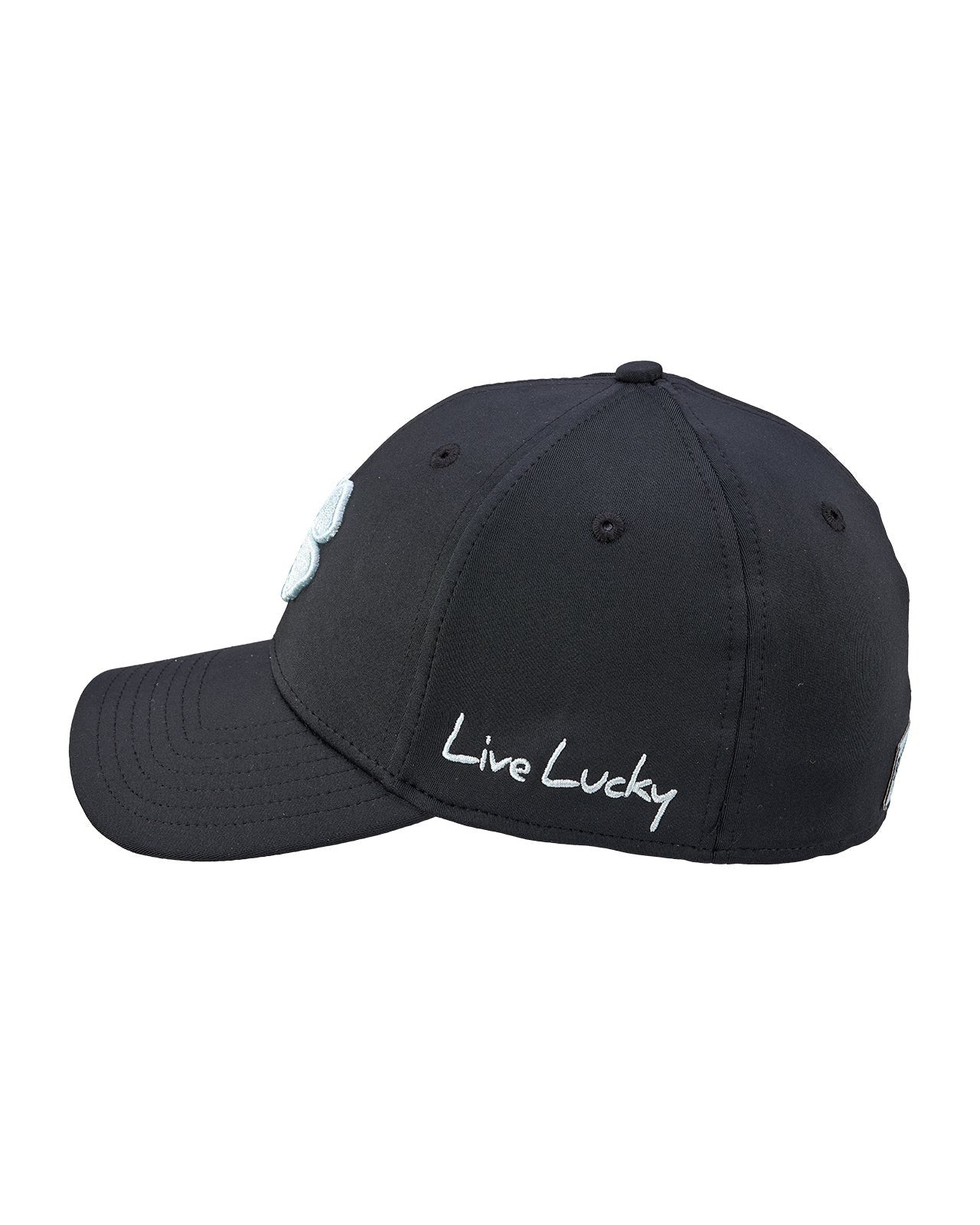 Black • Clover Cap for man כובע בלאק קלובר שחור טורקיז
