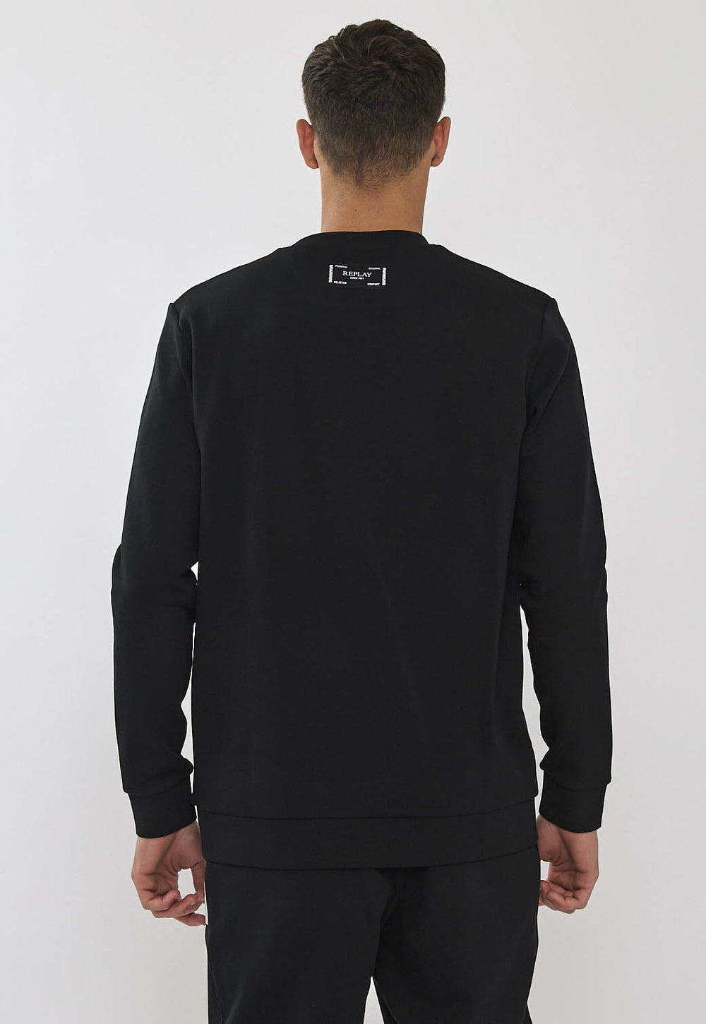 Replay tracksuit ריפלי חליפה 2 חלקים בצבע שחור