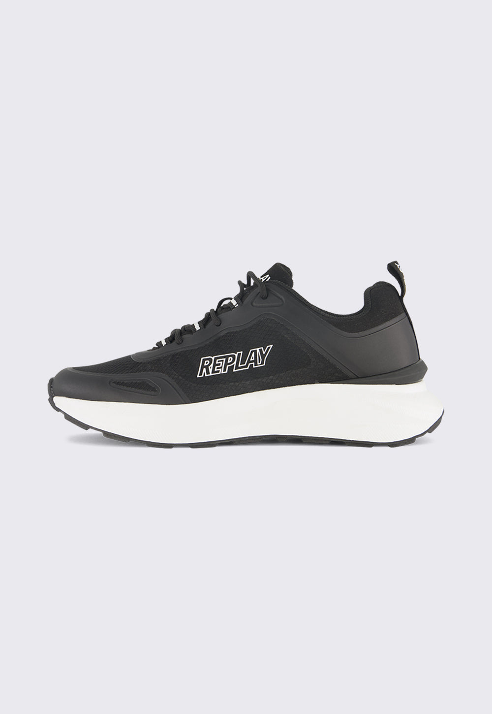 Replay sneakers ריפליי נעלי סניקרס בצבע שחור לבן