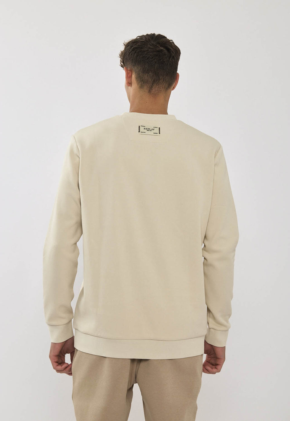 Replay tracksuit ריפלי חליפה 2 חלקים בצבע חום קאמל