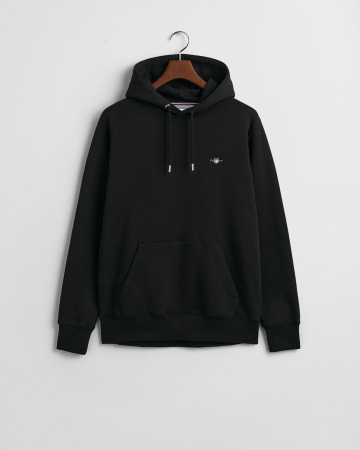 Gant hoodie for man קפוצ'ון גאנט לגבר בצבע שחור