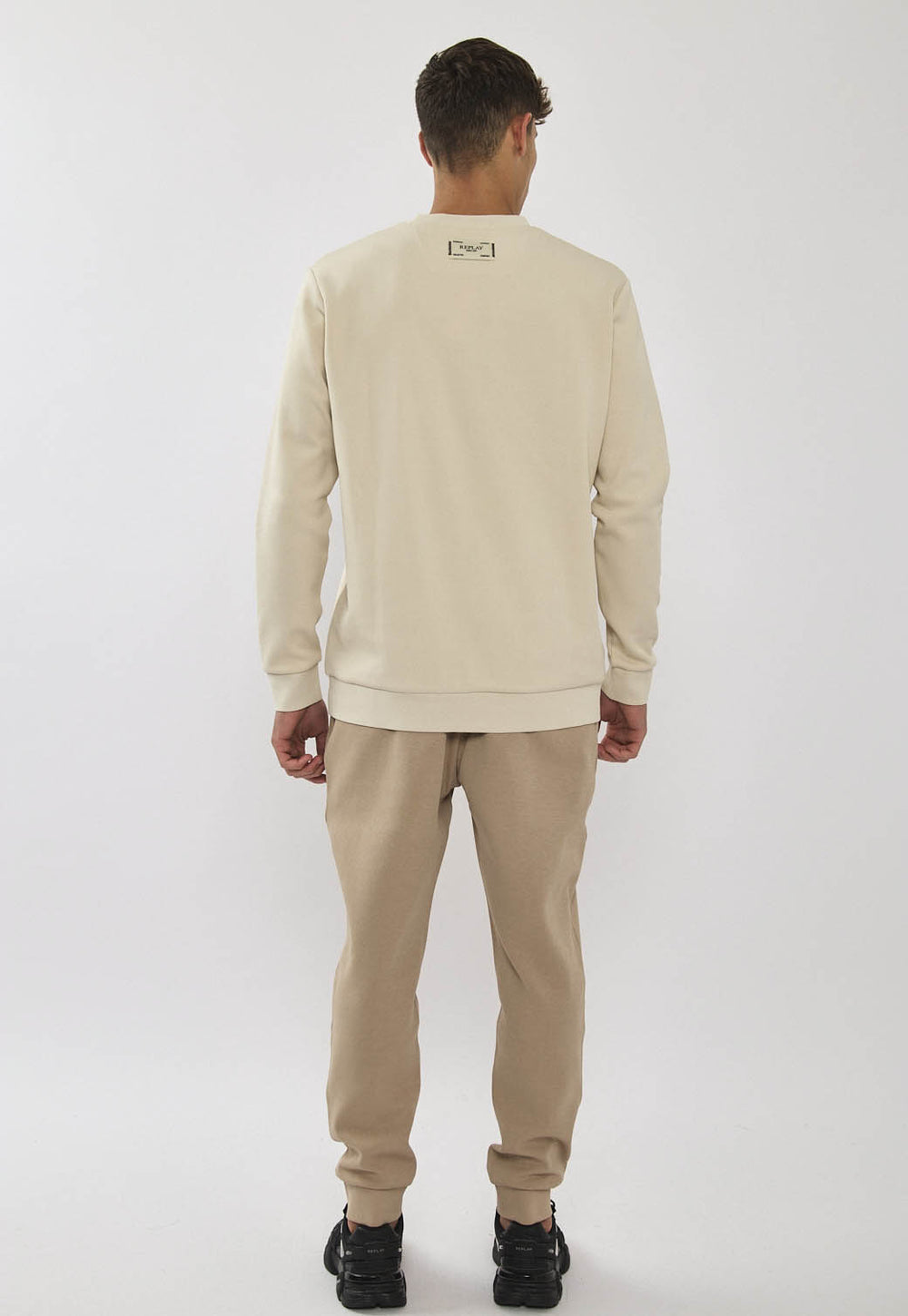 Replay tracksuit ריפלי חליפה 2 חלקים בצבע חום קאמל