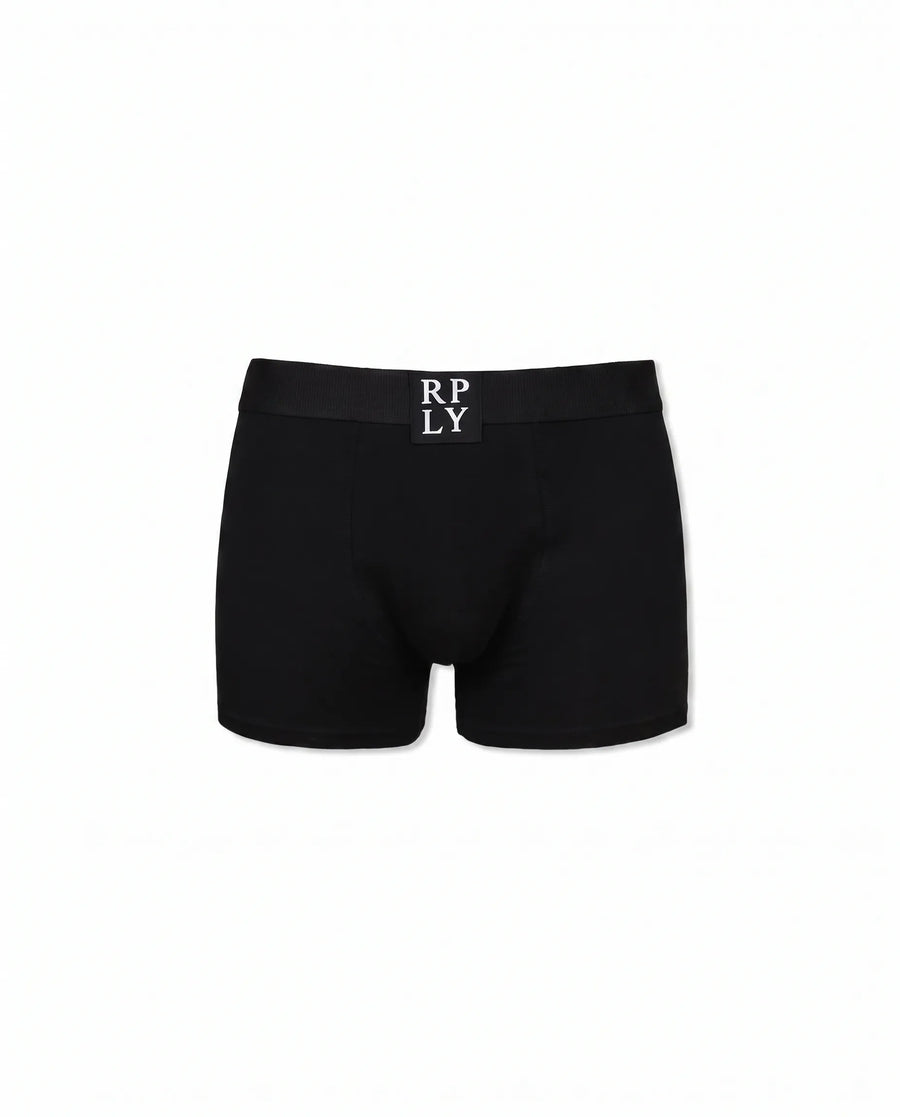 Replay 3 Pack Boxer מארז שלישיית בוקסרים שחורים ריפליי