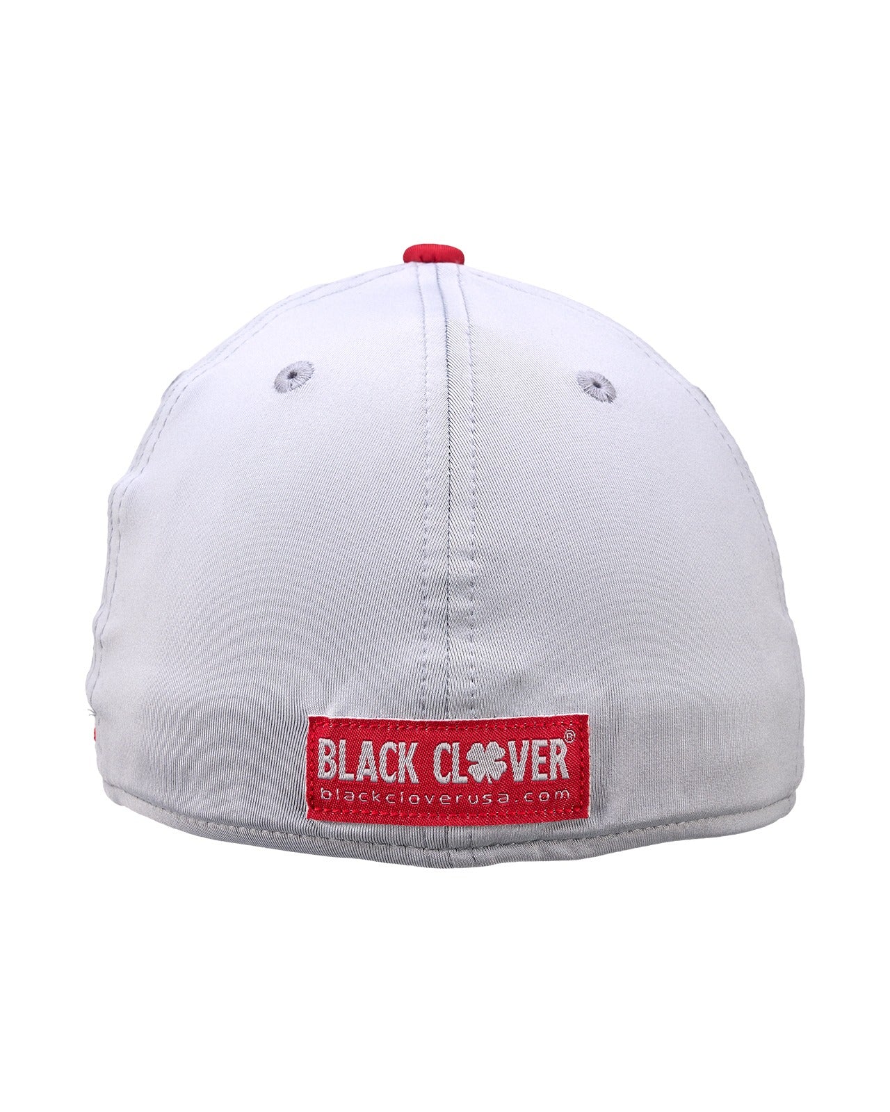 Black • Clover Cap for man כובע בלאק קלובר צבע סילבר אדום
