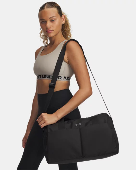 Under Armour - תיק אימון בצבע שחור לנסיעה וספורט