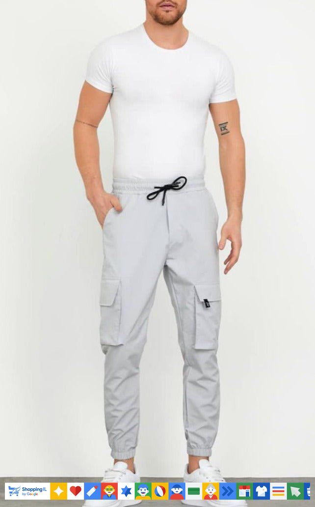 Rollie pants דגמח רולי הלהיט ששיגע את כולם! בצבע מהמם אפור בהיר - www.bbrands.co.il Rollie pants דגמח רולי הלהיט ששיגע את כולם! בצבע מהמם אפור בהיר