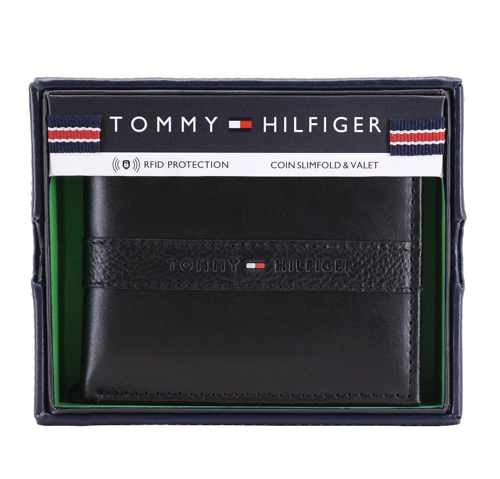 Tommy Hilfiger Wallet for man ארנק טומי הילפיגר לגבר בצבע שחור - www.bbrands.co.il Tommy Hilfiger Wallet for man ארנק טומי הילפיגר לגבר בצבע שחור