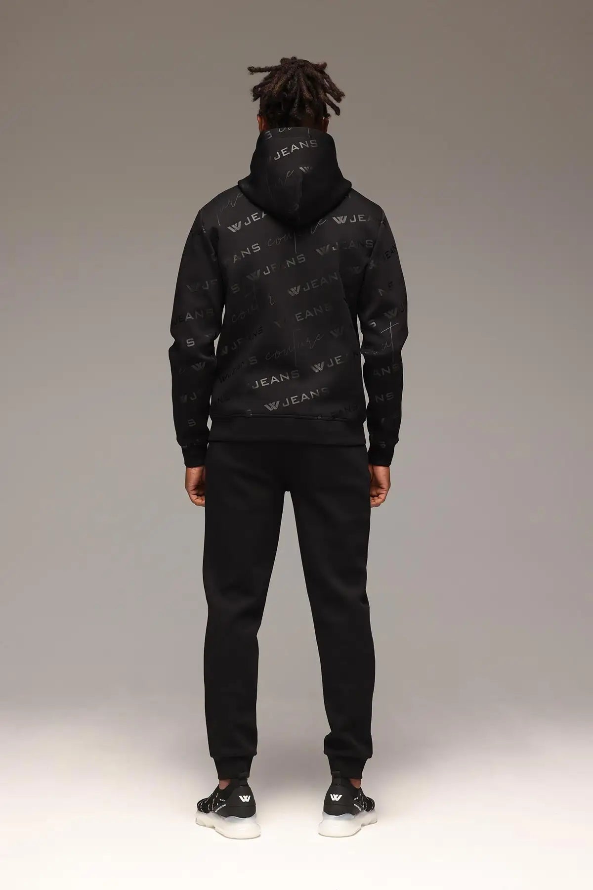 Wjeans tracksuit for man חליפה דבליו ג'ינס חליפה סט שלם בצבע שחור לגבר - www.bbrands.co.il Wjeans tracksuit for man חליפה דבליו ג'ינס חליפה סט שלם בצבע שחור לגבר